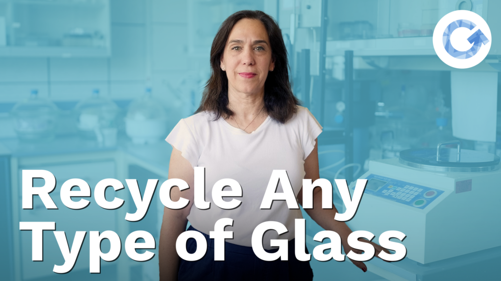 Recycle any type of glass