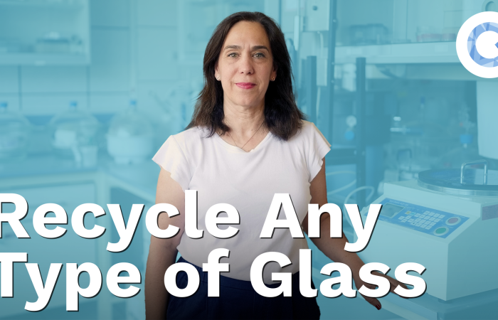 Recycle any type of glass